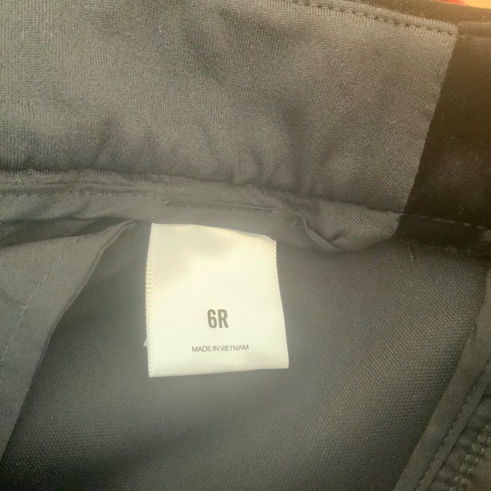 Express Editor Black Velvet Trouser Pants - Picture 5 of 5